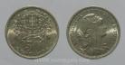 129h KM#577 Portugal - 50 Centavos 1955 (Alpaca)