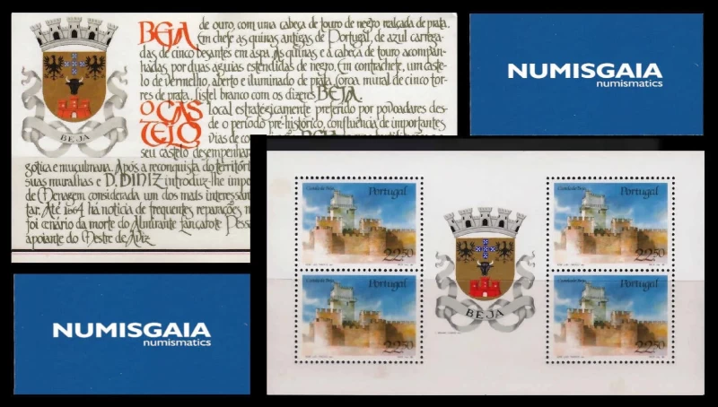 1986 - (CADERNETA Nº42) - Castelo de Beja (1º grupo)