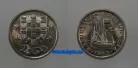 247m KM#590 Portugal - 2,50 Escudos 1982 (Cupro Níquel)