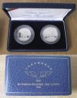 306A(PROOF)  Portugal - Estojo com moedas 100$00 e 25$00 AÇORES 1980  (Prata PROOF)