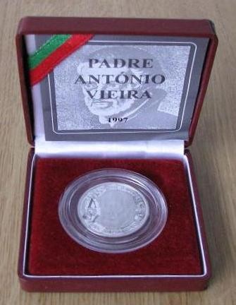 369AAV(PROOF) Portugal - 500 Escudos 1998 Padre António Vieira (Prata PROOF)