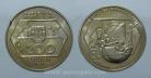428q KM#659 Portugal - 200 Escudos 1991 Navegação Ocidente (Cupro Níquel)