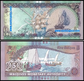 Maldivas MDV5(2011)j - 5 RUFIYA 2011