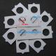 10 alveolos autocolantes medida 30 mm