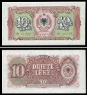 Albania ALB10(1957)i - 10 LEKE 1957