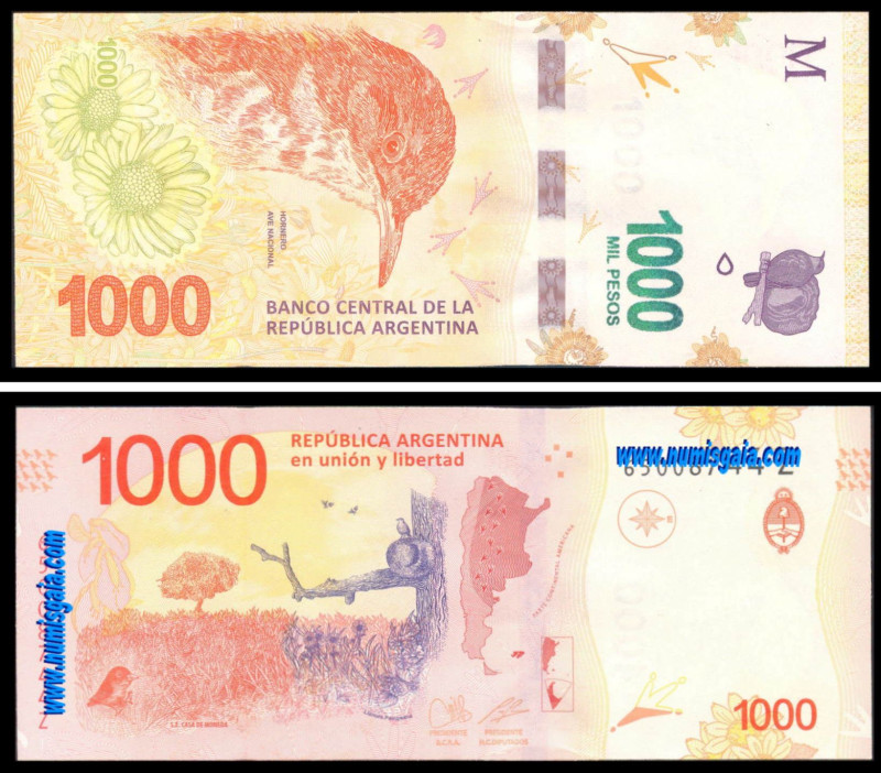 Argentina ARG1000(2017ND)d - 1000 PESOS 2017ND