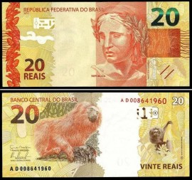 Brasil BRA20(2010) - 20 REAIS 2010