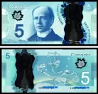 Canadá CAN5(2013-22)b - 5 DOLLARS 2013-22 (Kp-106e)