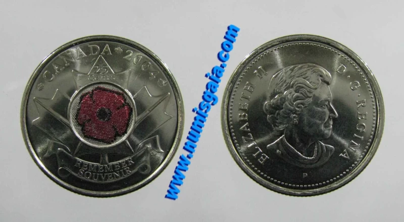 Canadá KM#510CA2004 - 25 CENTS 2004