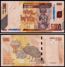 Congo COG5000(2020)f - 5000 FRANCS 2020
