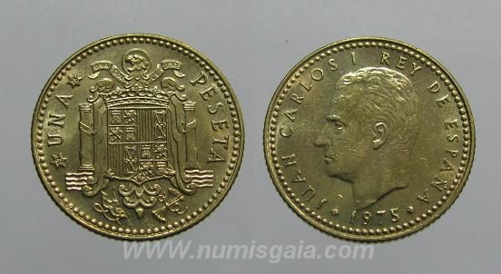 Espanha KM#806ES78f - 1 PESETA 1978
