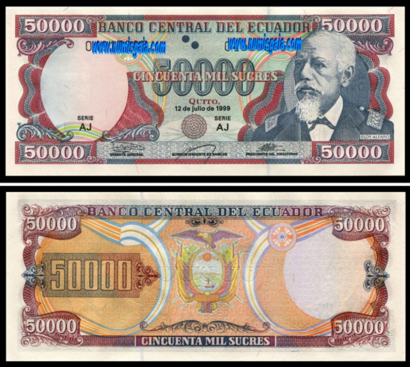 Ecuador ECU50000(1999)i - 50000 SUCRES 1999