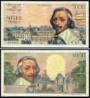 França FRA1000(1955) - 1000 FRANCS 1955 RICHELIEU