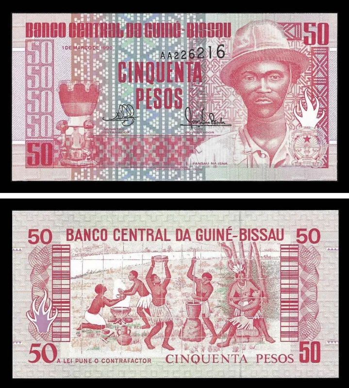 Guiné Bissau GNB50(1990)y - 50 PESOS 1990