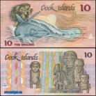 Ilhas Cook COK10(1987ND)c - 10 DOLLARS 1987ND