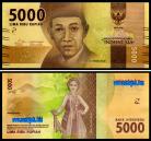 Indonésia IDN5000(2016)d - 5000 RUPIAH 2016