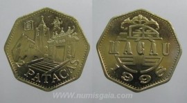 Macau KM#97MO98n - 2 PATACAS 1998
