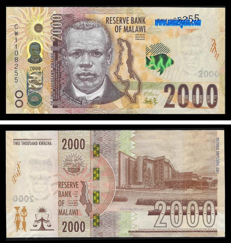 Malawi MWI2000(1-10-2021)d - 2000 KWACHA 1-10-2021