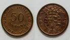 Angola KM#75AO53 - 50 CENTAVOS 1953