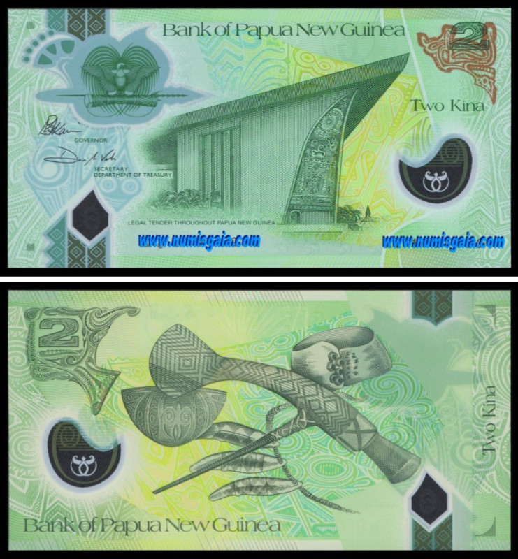 Papua Nova Guiné PNG2(2017-20ND)f - 2 KINA 2017-20ND