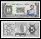 Paraguay PRY5(1963ND)d - 5 GUARANÍES 1963ND