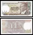 Turquia TUR5000(1970ND)d - 5000 LIRA 1970ND
