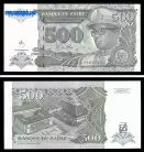 Zaire ZAR500(1994)d - 500 NOUVEAUX ZAIRES 1994
