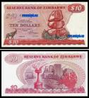 Zimbabué ZWE10(1983) - 10 DOLLARS 1983