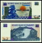 Zimbabué ZWE20(1997)d - 20 DOLLARS 1997