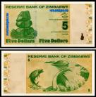 Zimbabué ZWE5(2009)l - 5 DOLLARS 2009